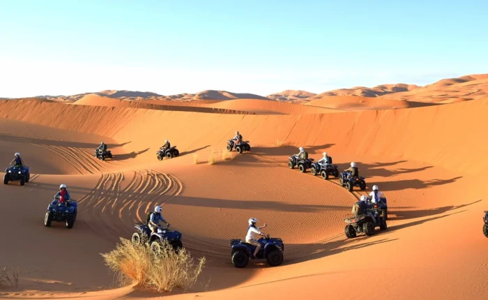 Quad biking in Merzouga