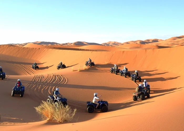 Quad biking in Merzouga